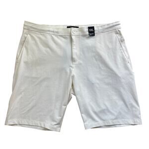 JEFF Men’s Casual Cotton Shorts Cream Size XXL NWT